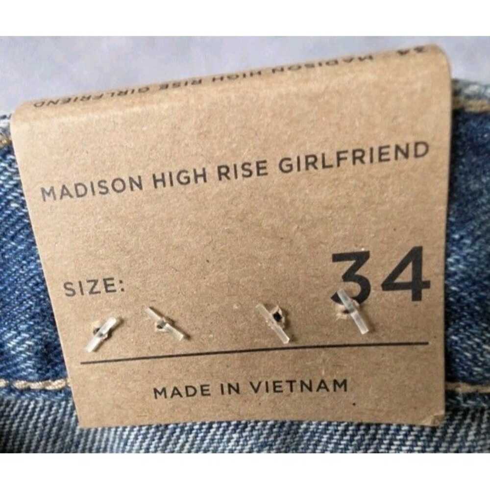 NWT Pacsun Madison High Rise Girlfriend Jane's Size 34x31 - Picture 9 of 14